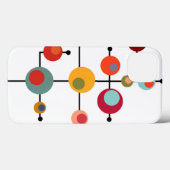 Coques Case-Mate iPhone Bubbles de Mid-Century (Verso (horizontal))