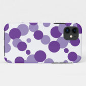 Coques Case-Mate iPhone Bubbles pourpres Confetti iPhone 5s Case (Dos (Horizontal))