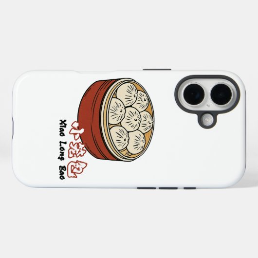 Coques Case-Mate iPhone BubblyCuddle Xiaolongbao (Verso (horizontal))