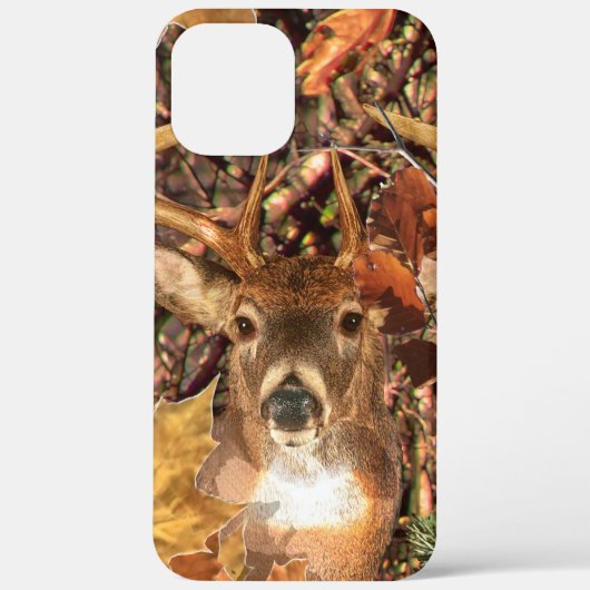 Coques Case-Mate iPhone Buck Camouflage Cerf à queue blanche (Verso)