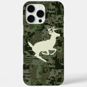 Coques iPhone 16 Pro Max Buck de queue blanche sur Camion Deep Woods