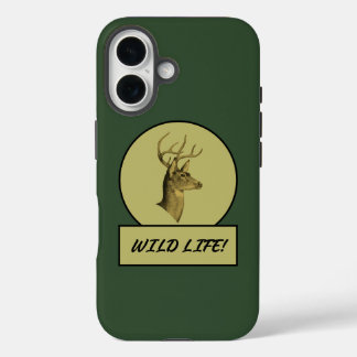 16 Buck Head Dark Green coques iphone