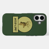 Coques Case-Mate iPhone Buck Head Dark Green coques iphone (Verso (horizontal))