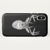 Coques Case-Mate iPhone Buck on Black White Tail Deer (Dos (Horizontal))