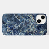 Coques Case-Mate iPhone Bue Gris Marbre Noir & Veines Beige (Verso (horizontal))