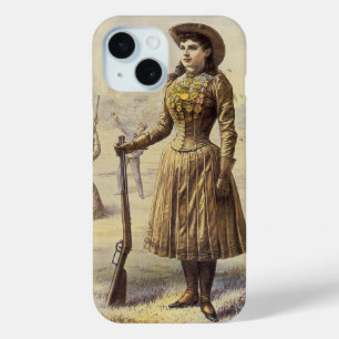 Coque Pour iPhone 15 Buffalo Bill's Wild West Show avec Annie Oakley