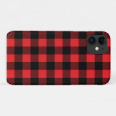 Coques Case-Mate iPhone Buffalo Check Plaid Rustic Country Style (Dos (Horizontal))