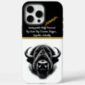 Coques Case-Mate iPhone Buffalo Head : Force et beauté (Verso)