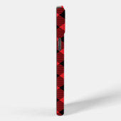 Coques Case-Mate iPhone Buffalo Plaid Red Black Check (Verso / Droite)