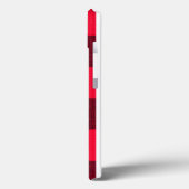 Coques Case-Mate iPhone Buffalo Plaid Rouge et Noir tendance (Verso / Gauche)