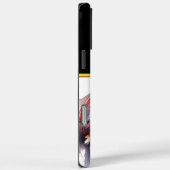 Coques Case-Mate iPhone Buffle Aux Plumes Artistiques Vibrantes (Verso / Droite)