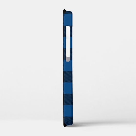 Coques Case-Mate iPhone Buffle bleu déposé (Verso / Gauche)