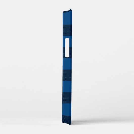 Coques Case-Mate iPhone Buffle bleu déposé (Verso / Droite)