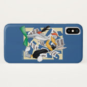 Coques Case-Mate iPhone BUGS BUNNY™ & DAFFY DUCK™ Prêts pour la Saison de  (Dos (Horizontal))