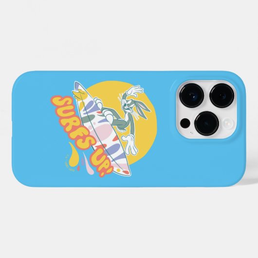 Coques Case-Mate iPhone BUGS BUNNY™ - Surfs Up! (Verso (horizontal))