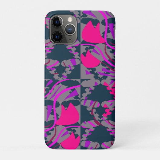 Coques Case-Mate iPhone Bulbes de tulipes Roses (Dos)