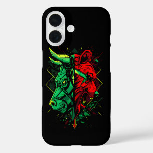 Coques iPhone 16 Bull Bear Duel Forces