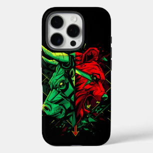Coques iPhone 16 Pro Bull Bear Duel Forces