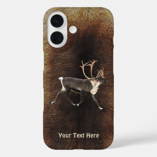 Coques iPhone 16 Bull Caribou (Reindeer) Coque-coque iphone