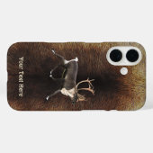 Coques Case-Mate iPhone Bull Caribou (Reindeer) Coque-coque iphone (Verso (horizontal))