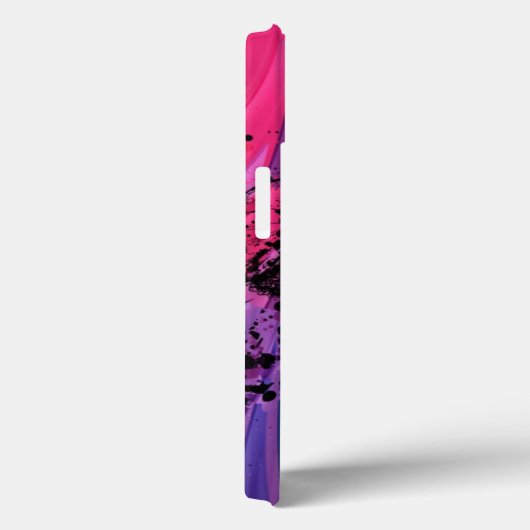 Coques Case-Mate iPhone Bull Elephant sur arc-en-ciel Tourbillonnant (Verso / Droite)