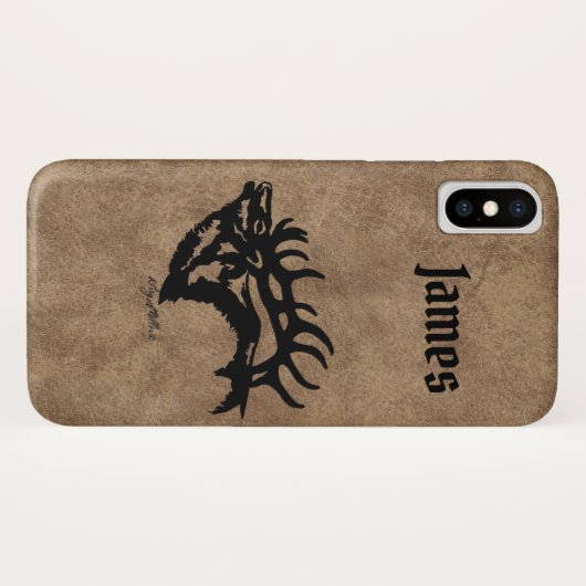 Coques Case-Mate iPhone Bull Elk (Dos (Horizontal))