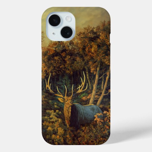 Coques Case-Mate iPhone Bull Elk à l'automne (Verso)