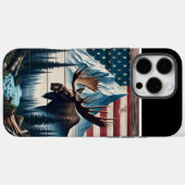 Coques Case-Mate iPhone Bull Moose & Mountain (Verso (horizontal))
