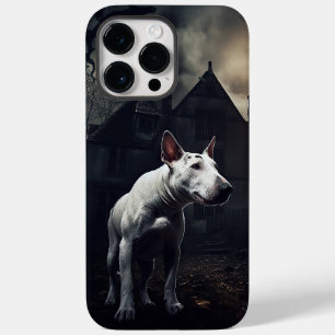 Coque Pour Pour iPhone 14 Pro Max Bull Terrier Halloween Épouvantable