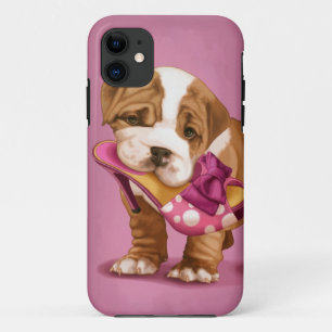 Etui iPhone Case-Mate Bulldg et chaussure anglais