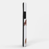 Coques Case-Mate iPhone Bulldog anglais avec des coeurs Saint-Valentin (Dos/Droite)