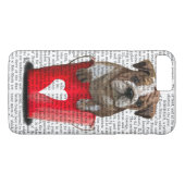 Coques Case-Mate iPhone Bulldog Bucket Of Love Red (Dos (Horizontal))