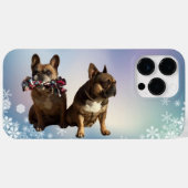 Coques Case-Mate iPhone Bulldog français (Verso (horizontal))