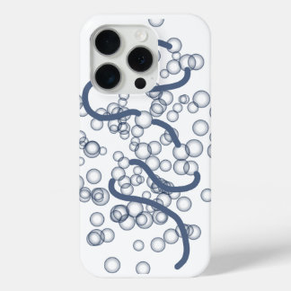 Coque iPhone 15 Pro Bulle bleue