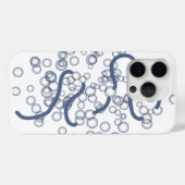 Coques Case-Mate iPhone Bulle bleue (Verso (horizontal))