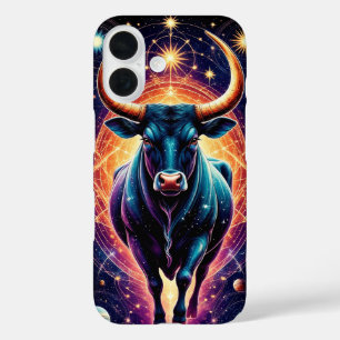 Coques iPhone 16 Bulle cosmique majestueuse entourée d'étoiles bril
