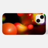 Coques Case-Mate iPhone BULLE QUANTUME rouge rose blanche (Verso (horizontal))