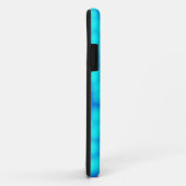 Coques Case-Mate iPhone bulles aqua (Dos/Droite)
