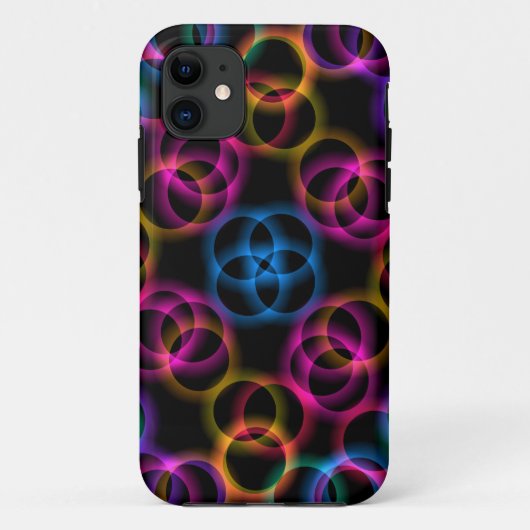 Coques Case-Mate iPhone Bulles arc-en-ciel (Dos)