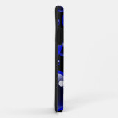 Coques Case-Mate iPhone Bulles bleues (Dos/Droite)