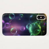 Coques Case-Mate iPhone bulles colorées (Dos (Horizontal))