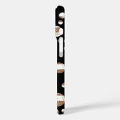 Coques Case-Mate iPhone Bulles en noir (Verso / Gauche)