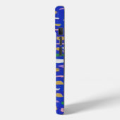 Coques Case-Mate iPhone Bulles et blues (Verso / Gauche)