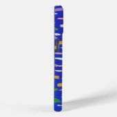 Coques Case-Mate iPhone Bulles et blues (Verso / Droite)