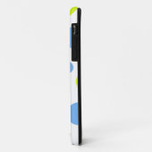 Coques Case-Mate iPhone Bulles Jaunes Bleues Funky Heureuses (Dos/Gauche)