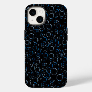 Coque Pour iPhone 14 Bulles Motif 01.FR.b Black BG