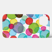 Coques Case-Mate iPhone Bulles rondes enfants motif 2 (Verso (horizontal))