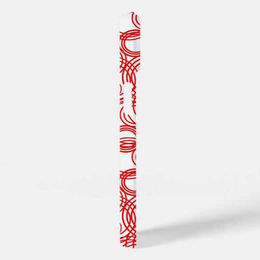 Coques Case-Mate iPhone Bulles rouges (Verso / Droite)