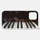 Coques Case-Mate iPhone Bulles sur Piano (Verso (horizontal))