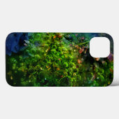 Coques Case-Mate iPhone Bulles vertes Abstraites (Verso (horizontal))